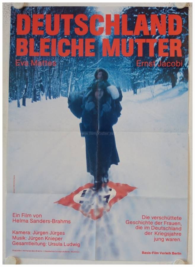 Deutschland bleiche Mutter original release german movie poster